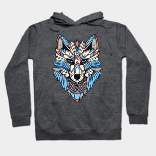 Blue Wolf Hoodie